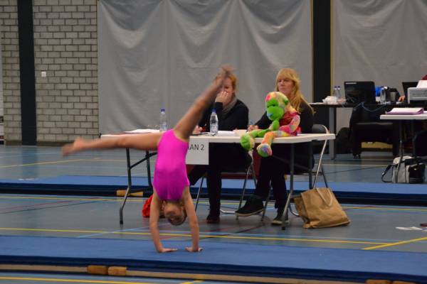Sophie in haar gloriedagen. Wat kon dat meisje toch lekker turnen! (3)